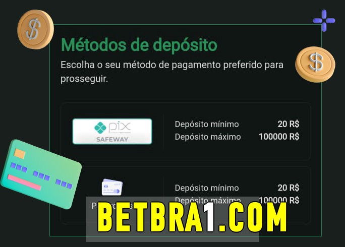 O cassino betbra bet oferece uma grande variedade de métodos de pagamento